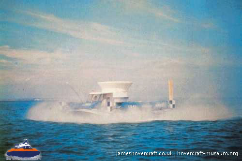 SRN1 world record cross-channel attempt -  (credit: The <a href='http://www.hovercraft-museum.org/' target='_blank'>Hovercraft Museum Trust</a>).